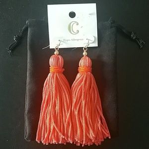 Gold plated earrings